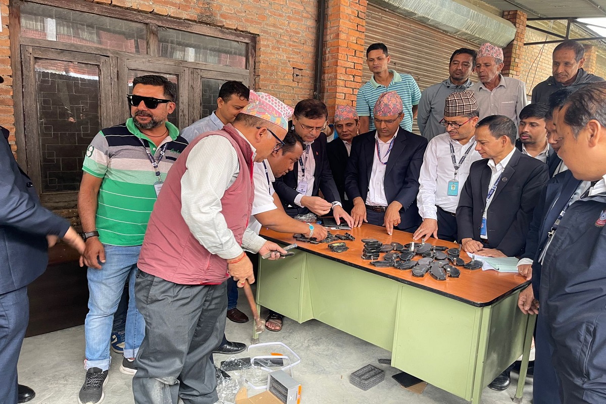 ‘ब्रेक शु’बाट निकालिएको सुन आज गालिँदै, सुनको मात्रा अझै घट्न सक्ने